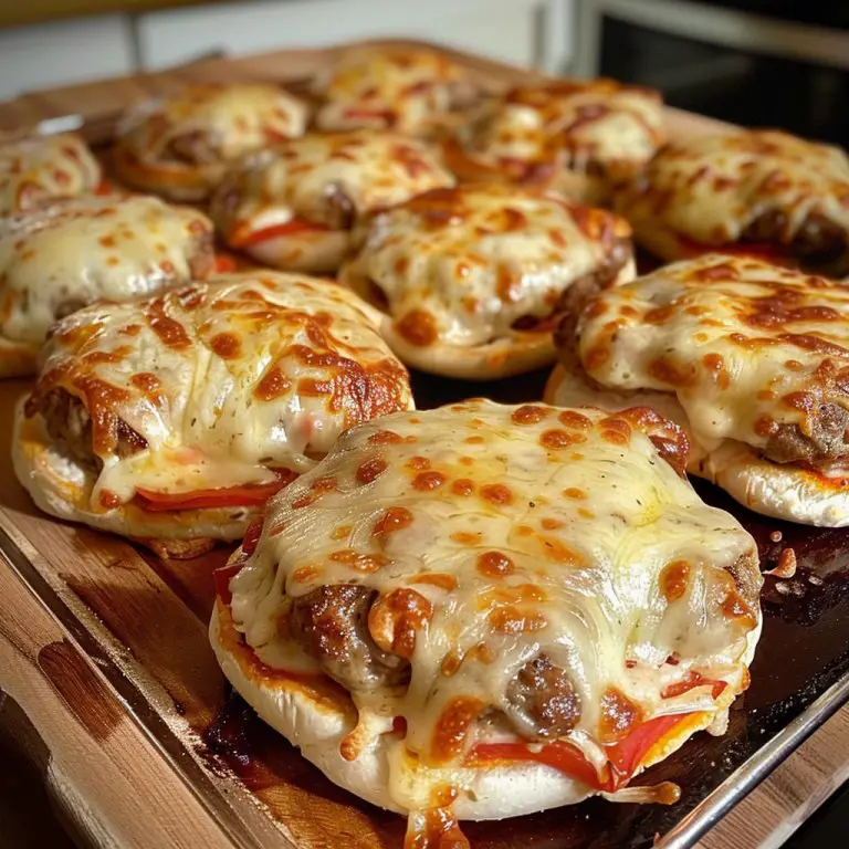 Ultimate Flavor Fusion: Pizza Burgers!