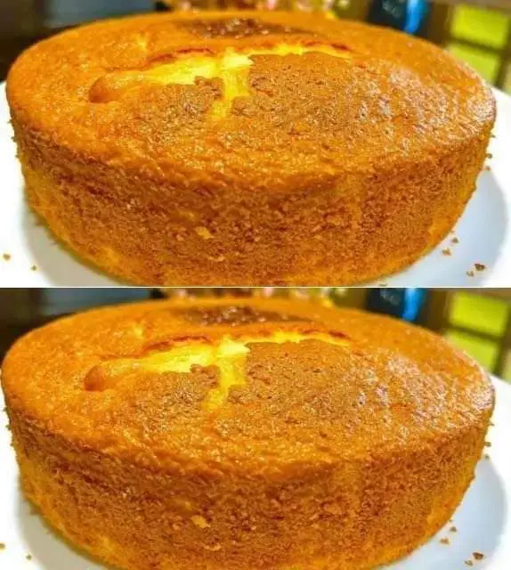 Orange cake easy recipe with squeeze orange zest