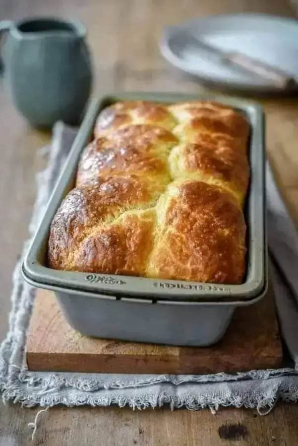 Golden Brioche Loaf: A Rich, Buttery Bread