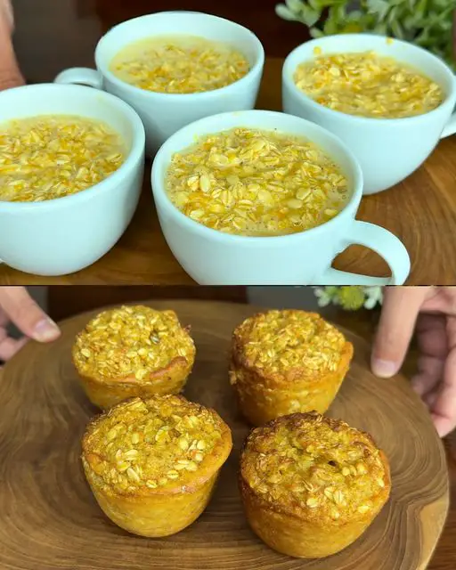 Orange Oatmeal Cups Recipe