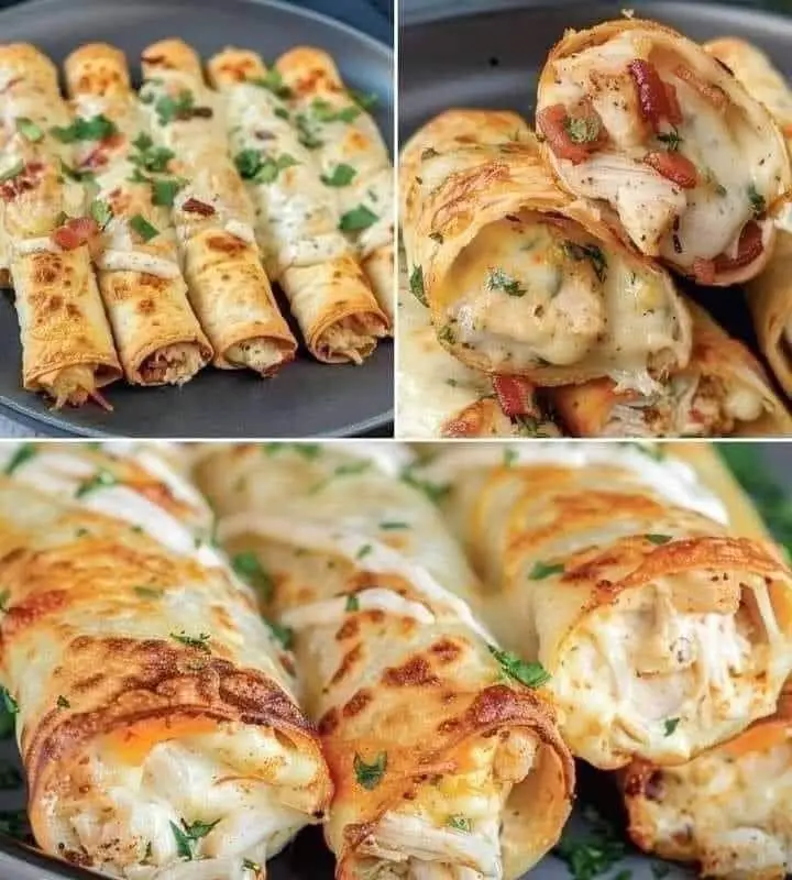 Chicken Bacon Ranch Roll-Ups: A Flavor-Packed Snack