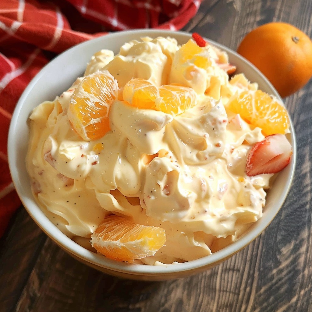 Best Orange Cream Fruit Salad