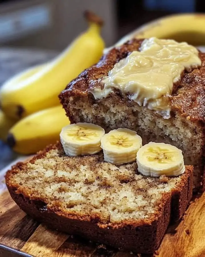 Cream Cheese Banana Bread Recipe