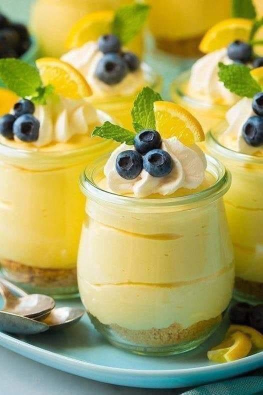 Lemon Cheesecake Mousse