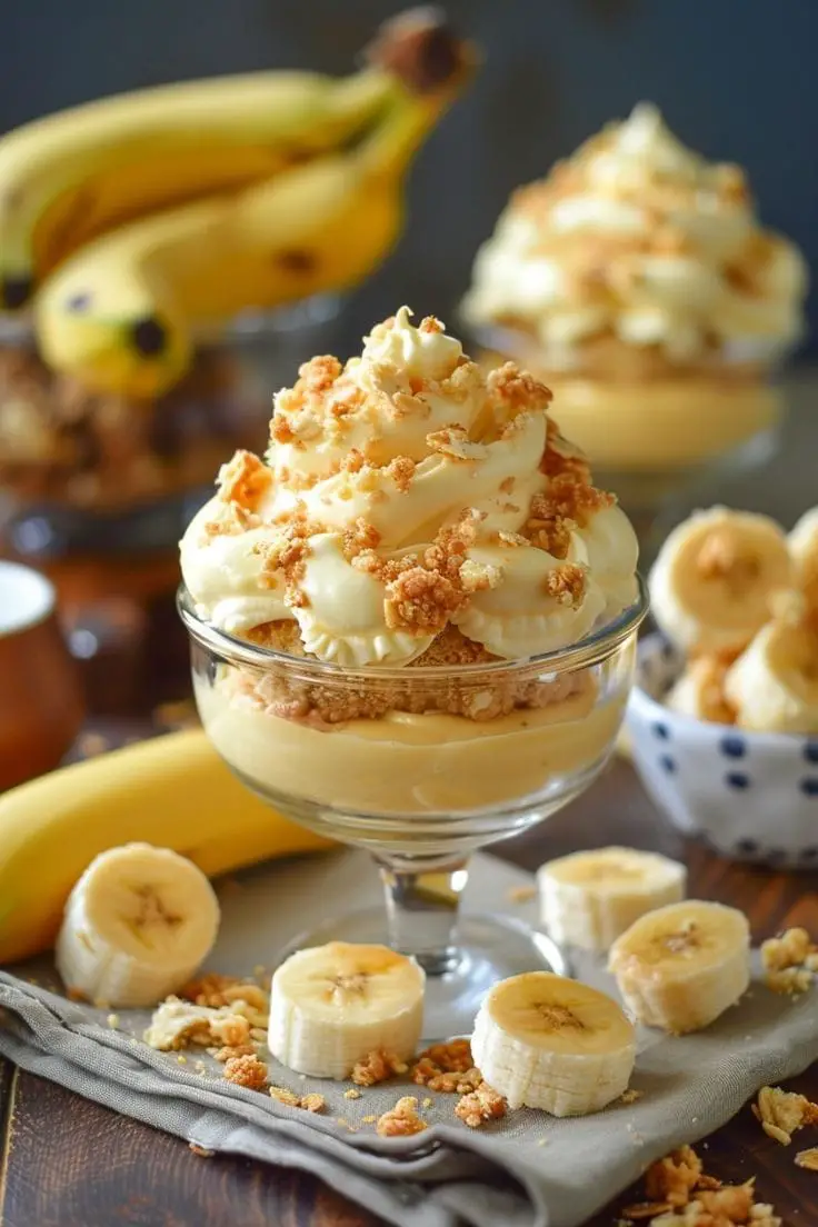 Creamy banana pudding recipe