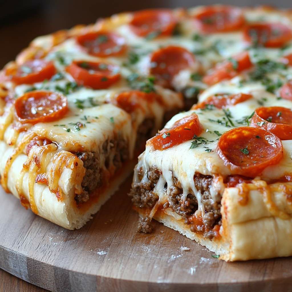 Pizza Burger Pie