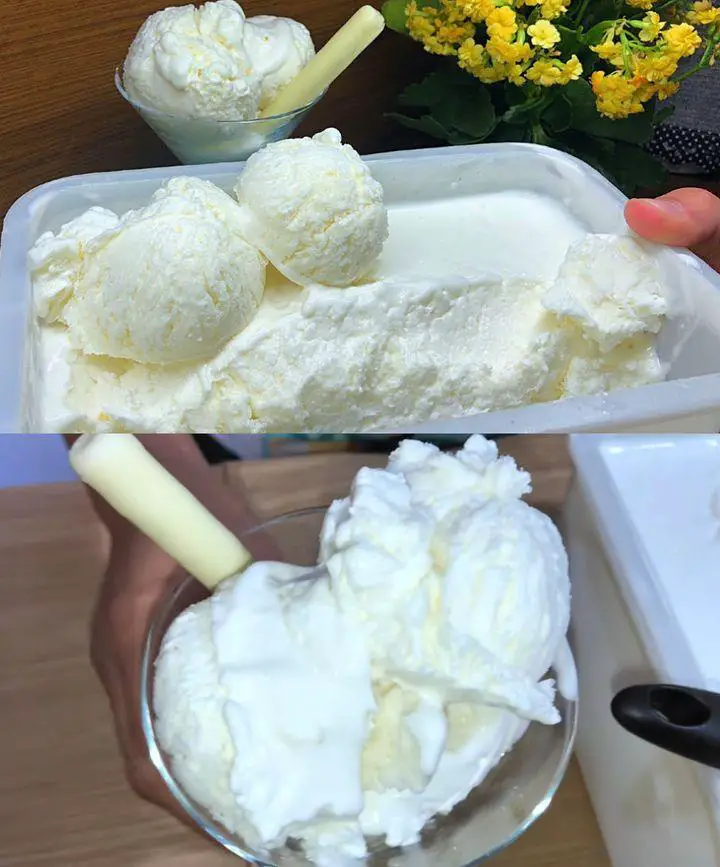 Simple dessert with only 3 ingredients: Fast and effortless