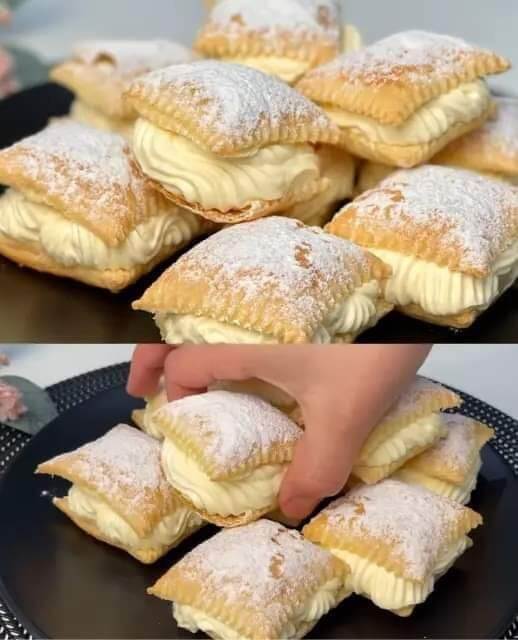 Lemon Cream Pastry Delights