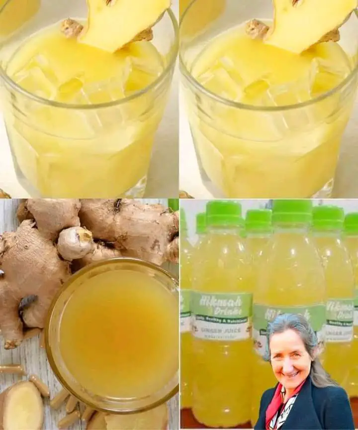 HOW TO MAKE GINGER JUICE