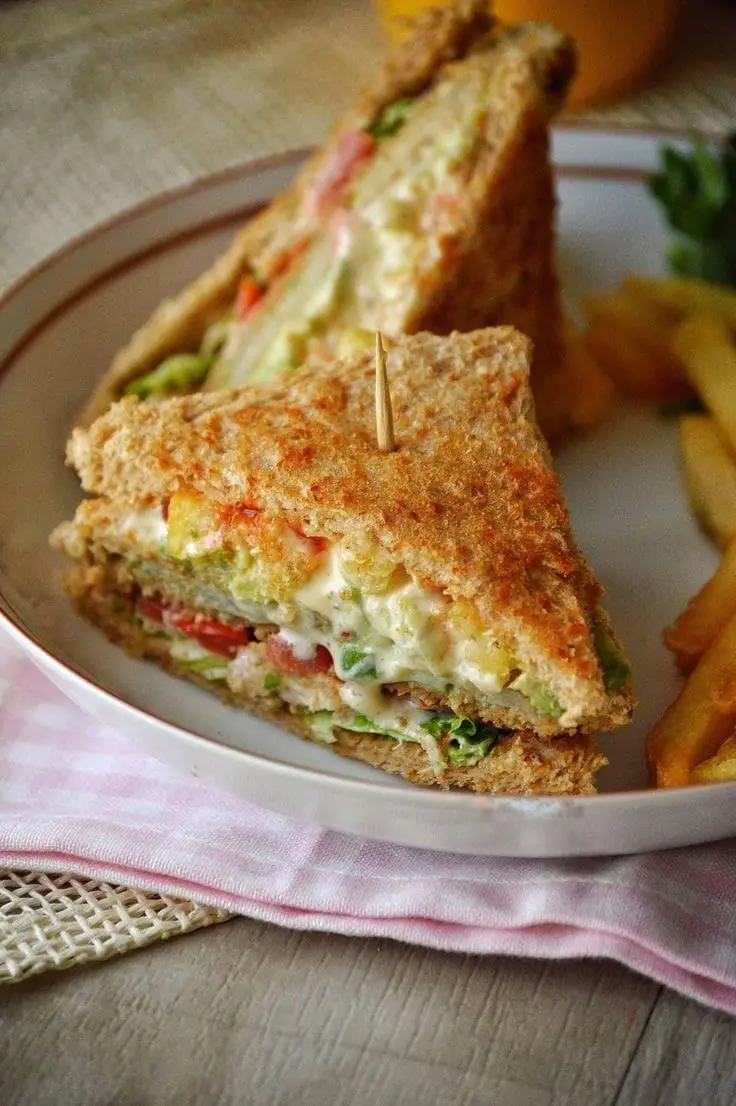 Delicious chicken sandwich recipe