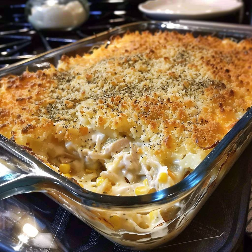 Best Chicken Hashbrown Casserole