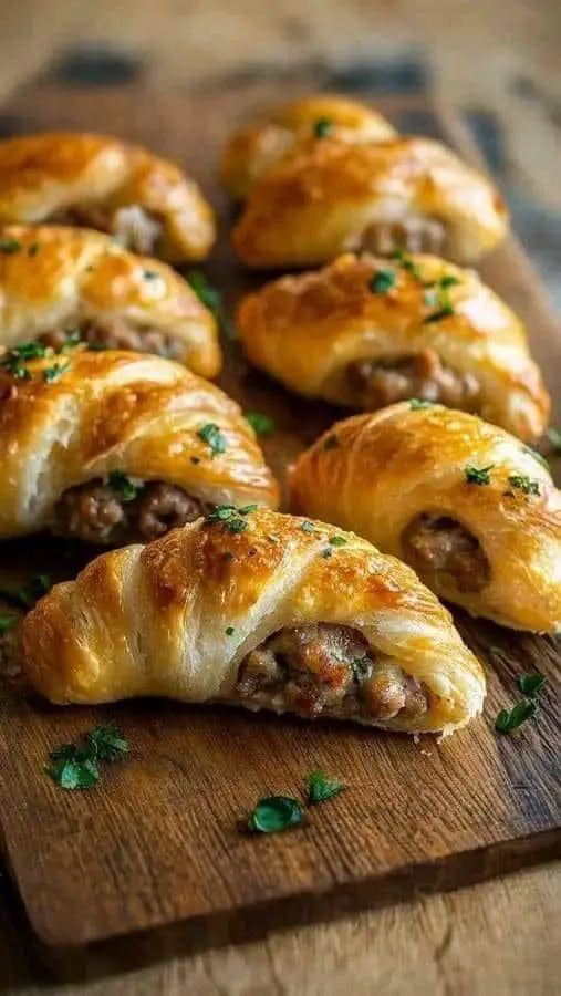 Sausage Cream Cheese Crescents