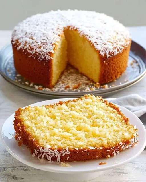 Coconut Butter Cake Recipe