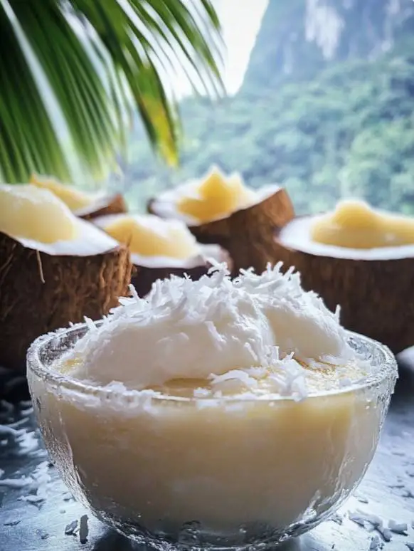 Delicious Coconut Dessert