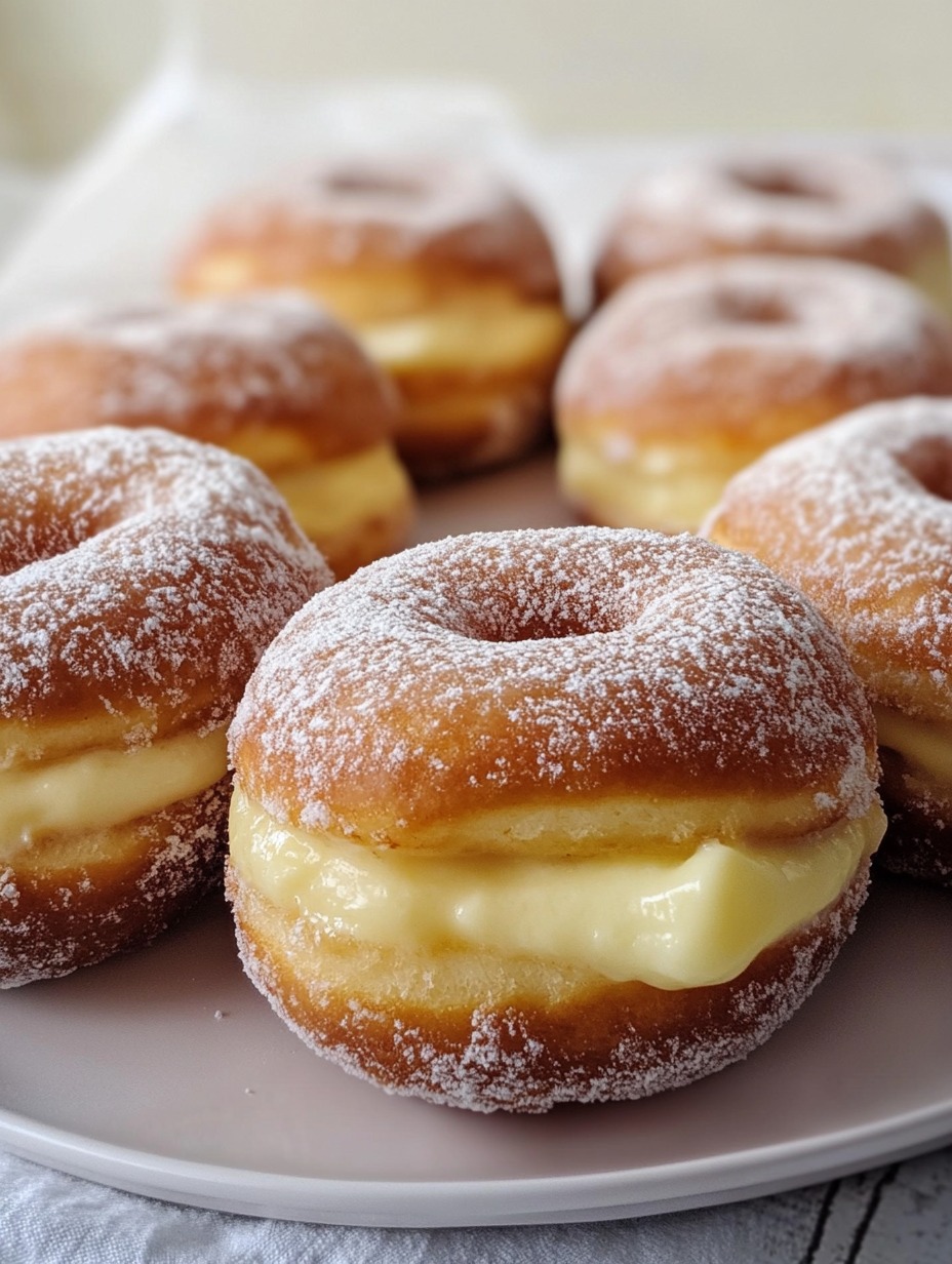 Custard Donuts