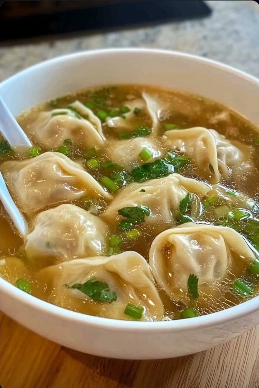 Homemade Wonton Soup