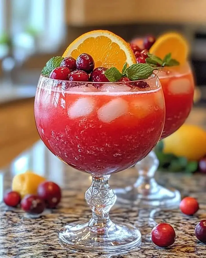 This festive drink is always a favorite at our family gatherings! It’s colorful, refreshing, and perfect for celebrating special moments.