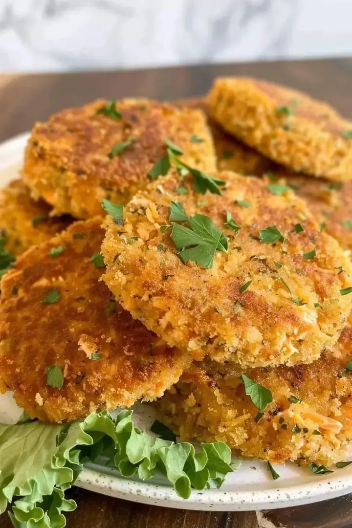 Southern Fried Salmon Pattie