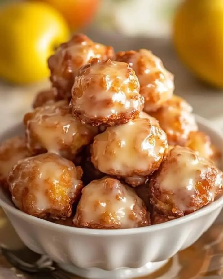 Apple Fritter Bites