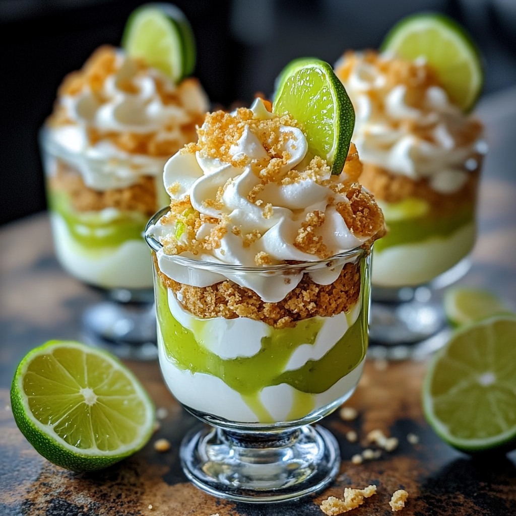 No-Bake Key Lime Parfaits ✨