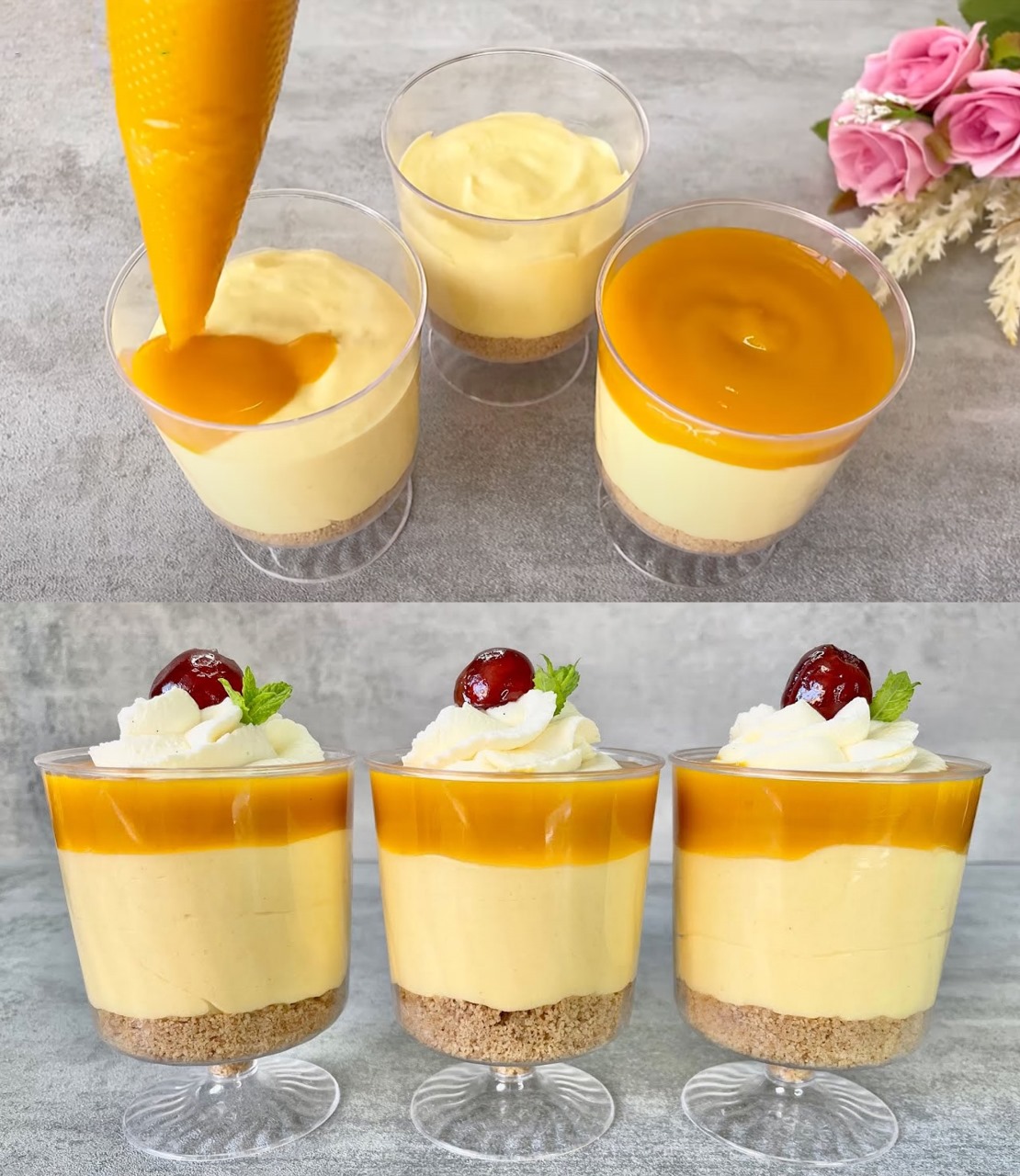 Mango Dessert Cups: Easy and No Bake