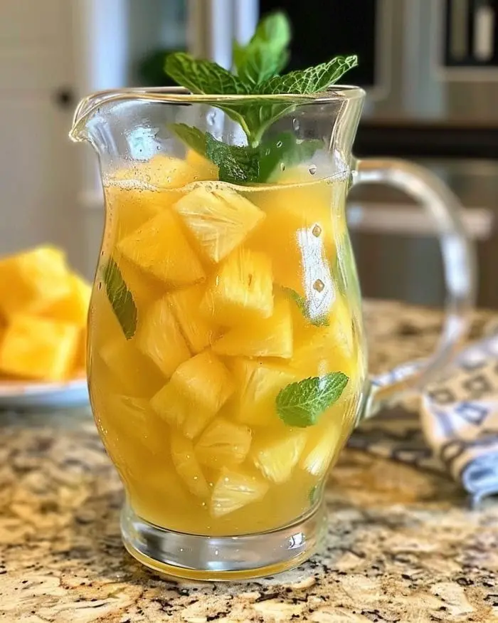 pineapple lemonade punch