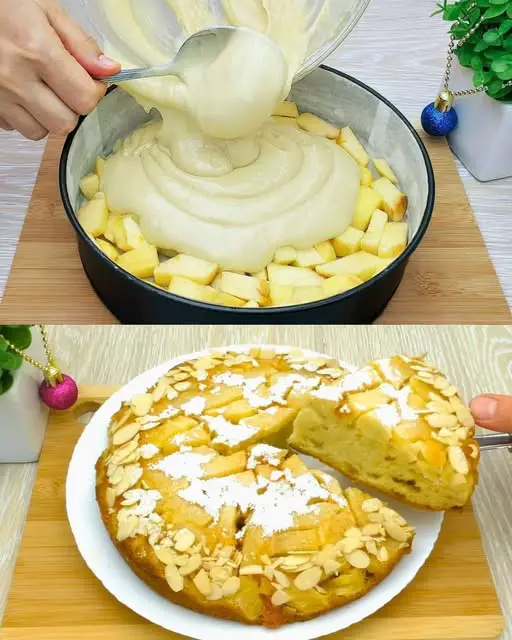 Vanilla Apple Tea Cake Recipe