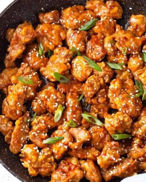 Air Fryer Sesame Chicken