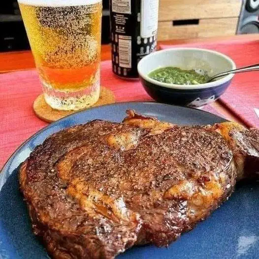 AIR FRYER RIBEYE STEAK