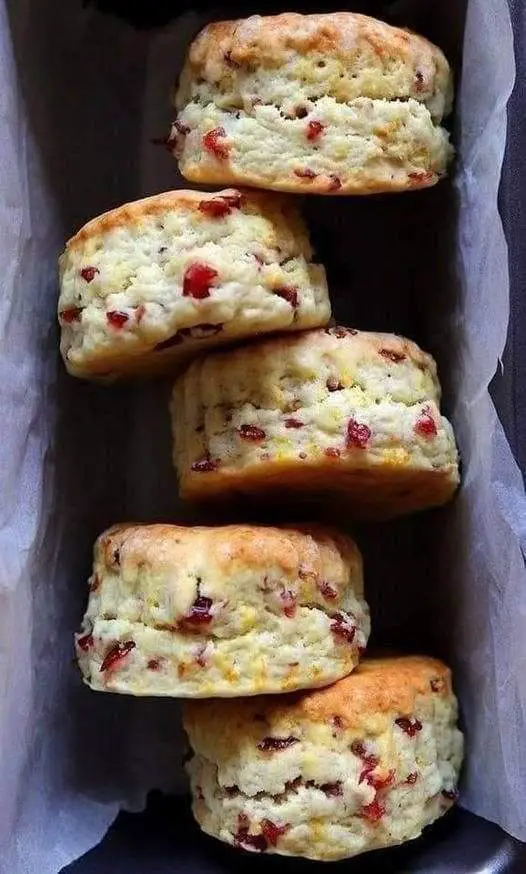 Air Fryer Cranberry Orange Scones