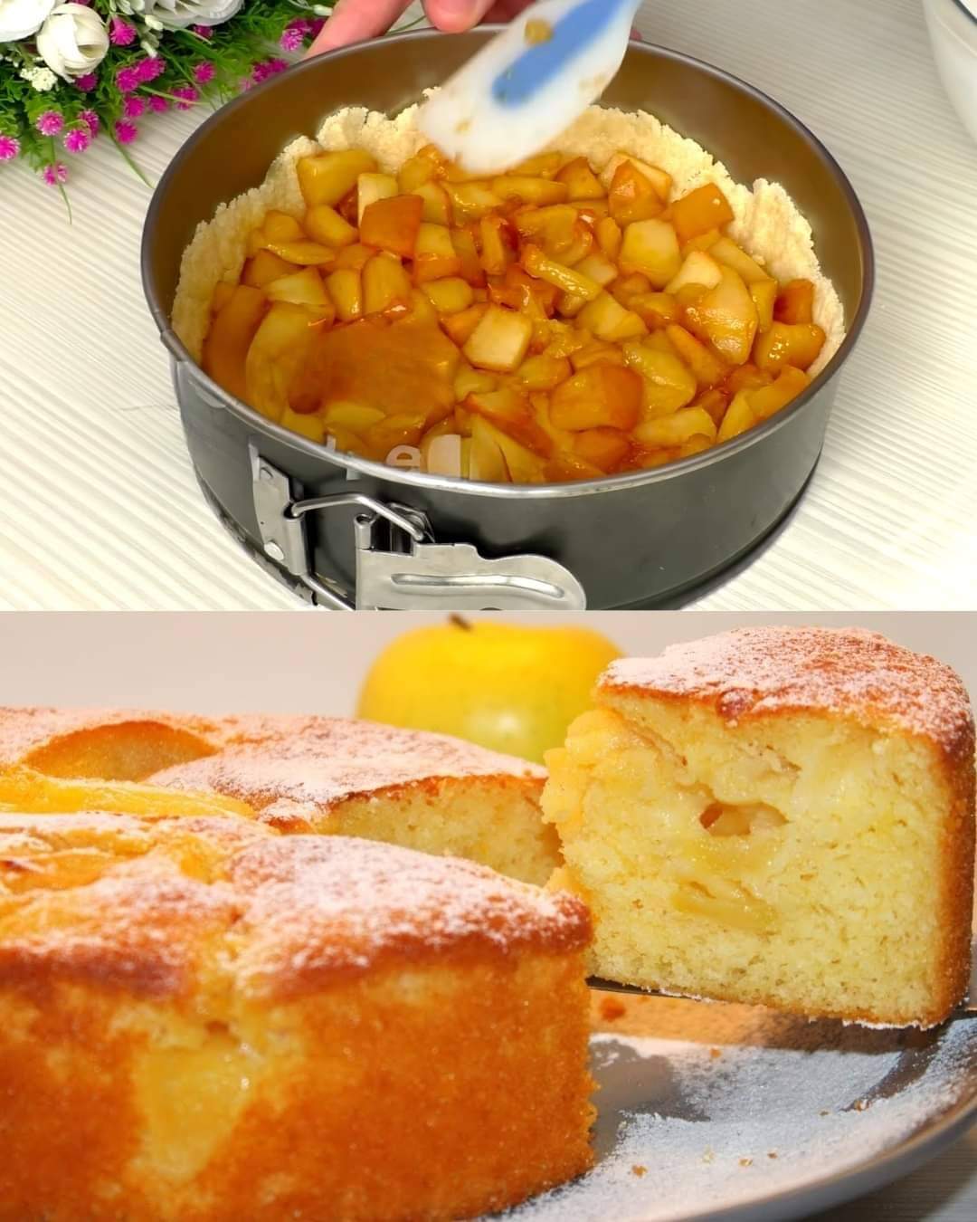 Soft Apple Cake