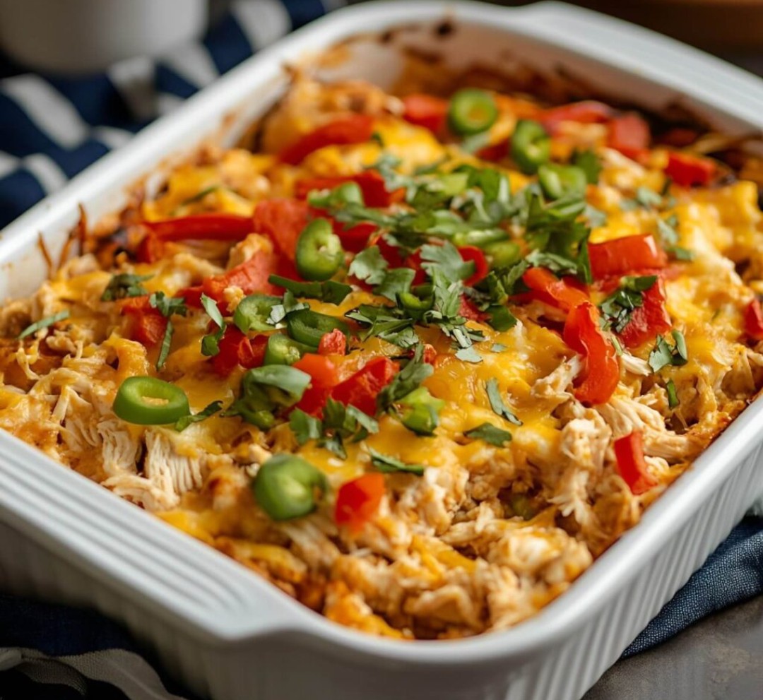 Fajita Chicken Casserole