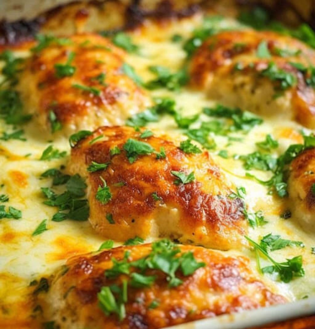 Cheesy Sour Cream Chicken Casserole