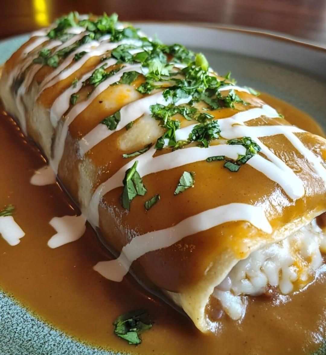 Verde Wet Burritos