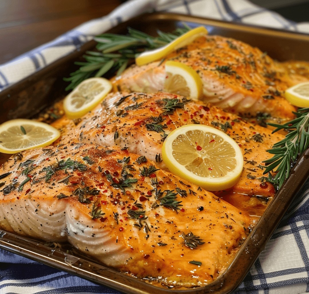 Southern Baked Salmon