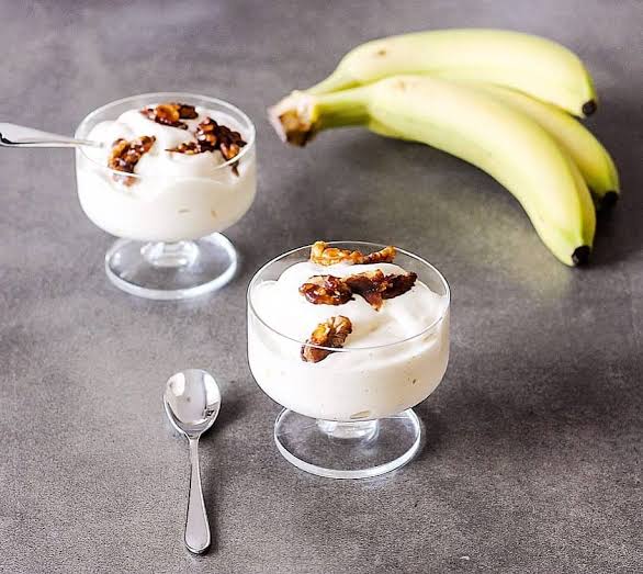 Homemade banana yogurt with 3 ingredients: Simple and lactose-free natural recipe