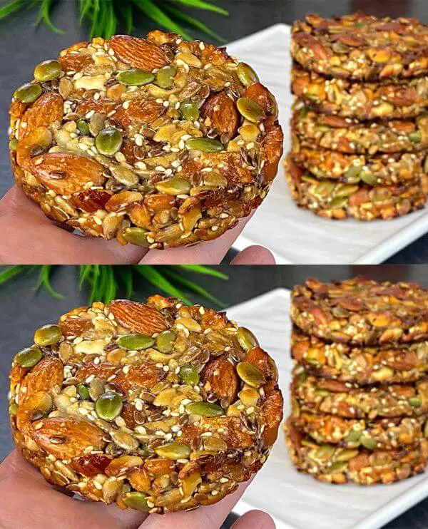 Healthy Nut and Seed Cookies – Flourless and Sugar-Free Recipe