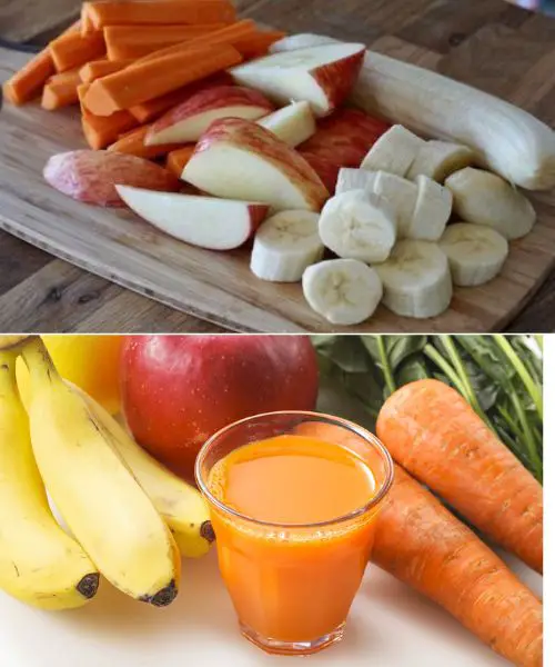 Carrot, Banana, juice recipe | healthy and delicious juice |