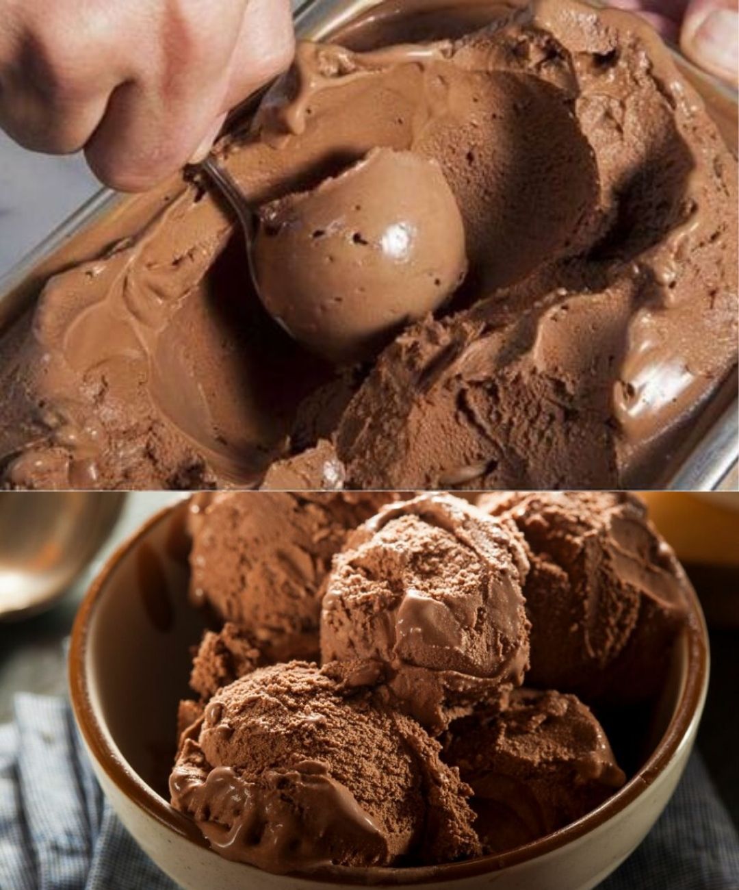 Homemade Chocolate Ice Cream Without Condensed Milk With 3 Easy Ingredients