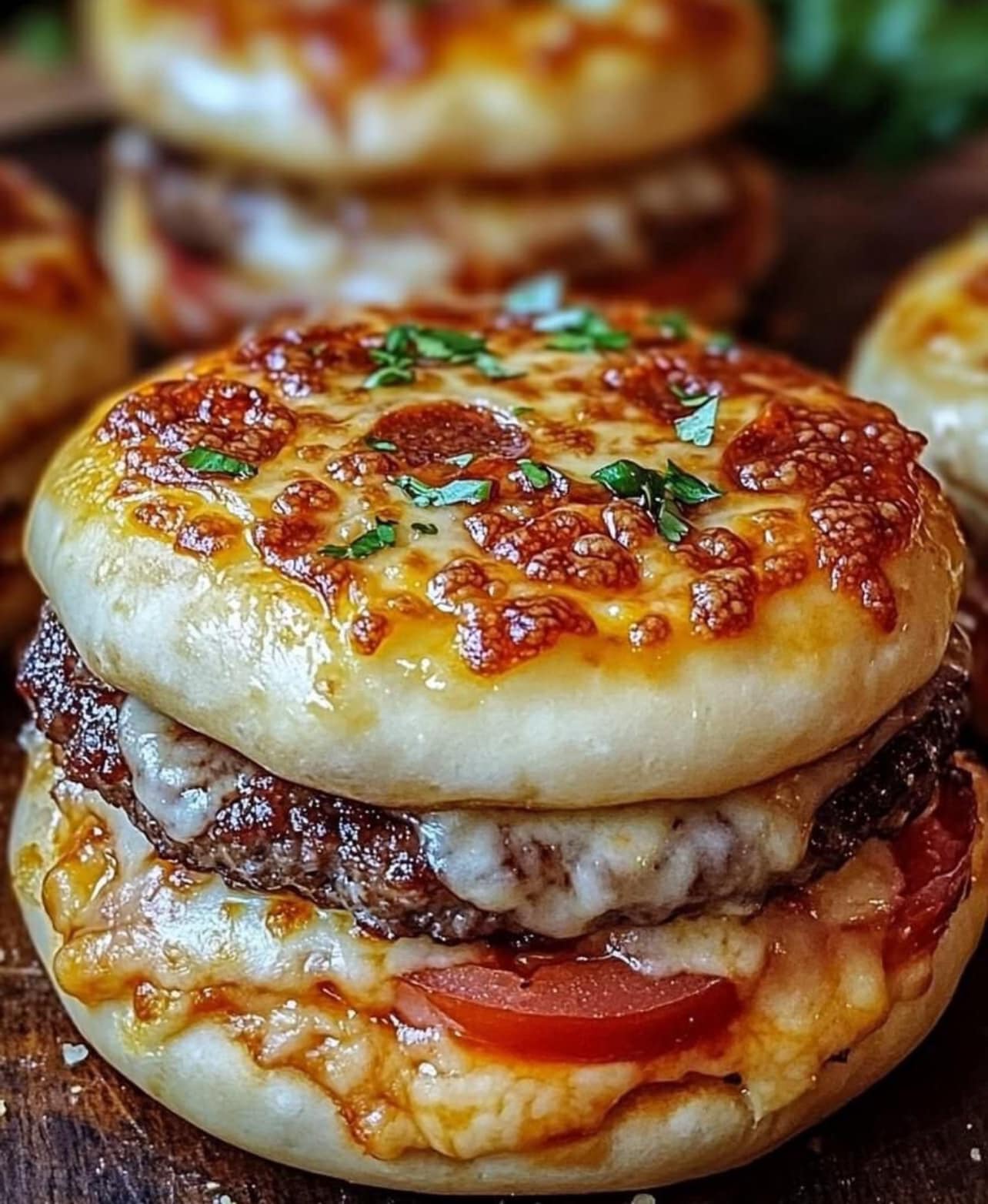 PIZZA BURGER PIE