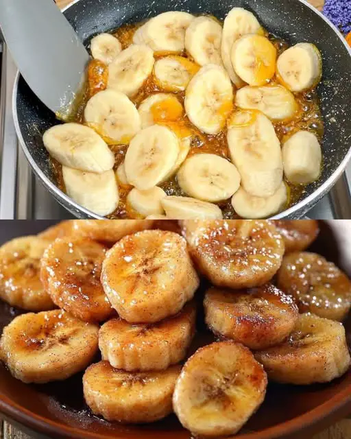 Caramelized Cinnamon Bananas