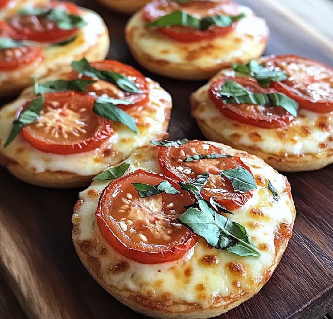 Mini Margherita Pizzas