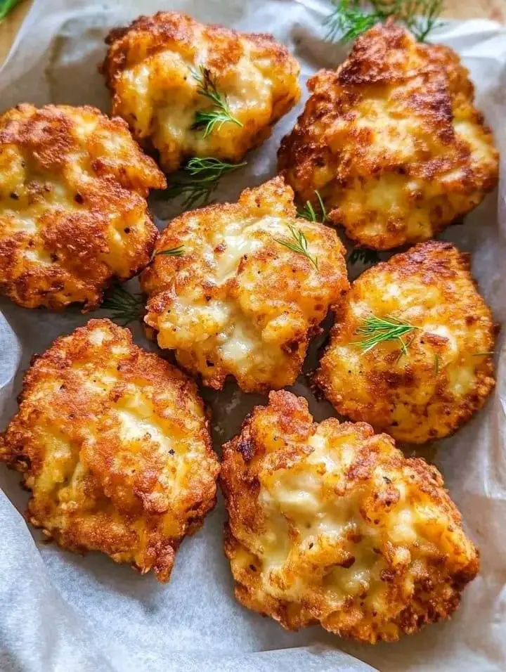 Crispy Cheesy Potato Fritters A Snack Worth Savoring