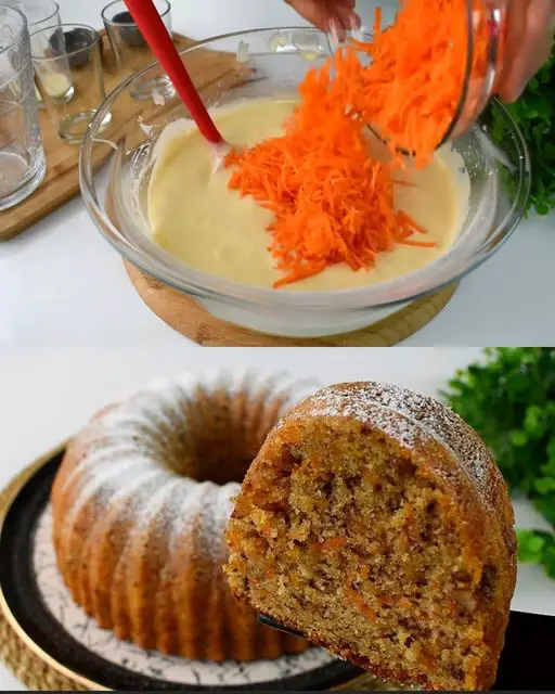 Carrot Walnut Cake