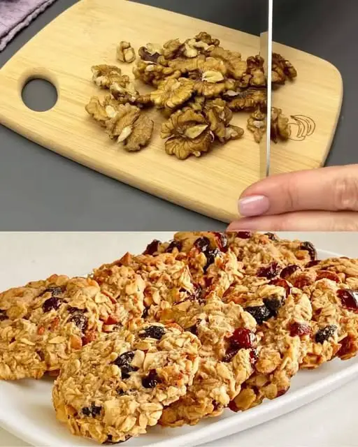 Nutty Fruit Oatmeal Bars