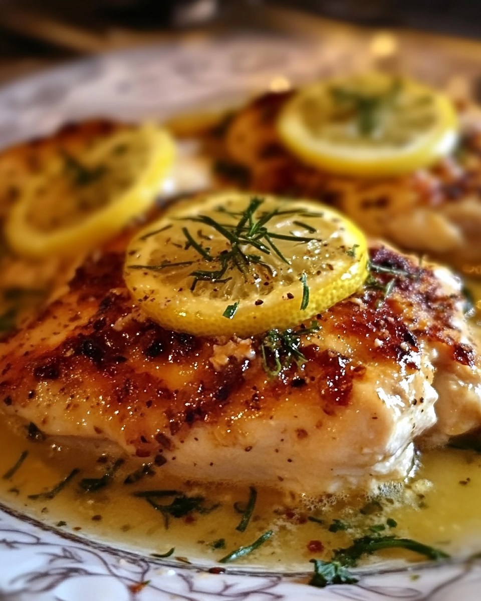 Zesty Italian Lemon Pecorino Chicken