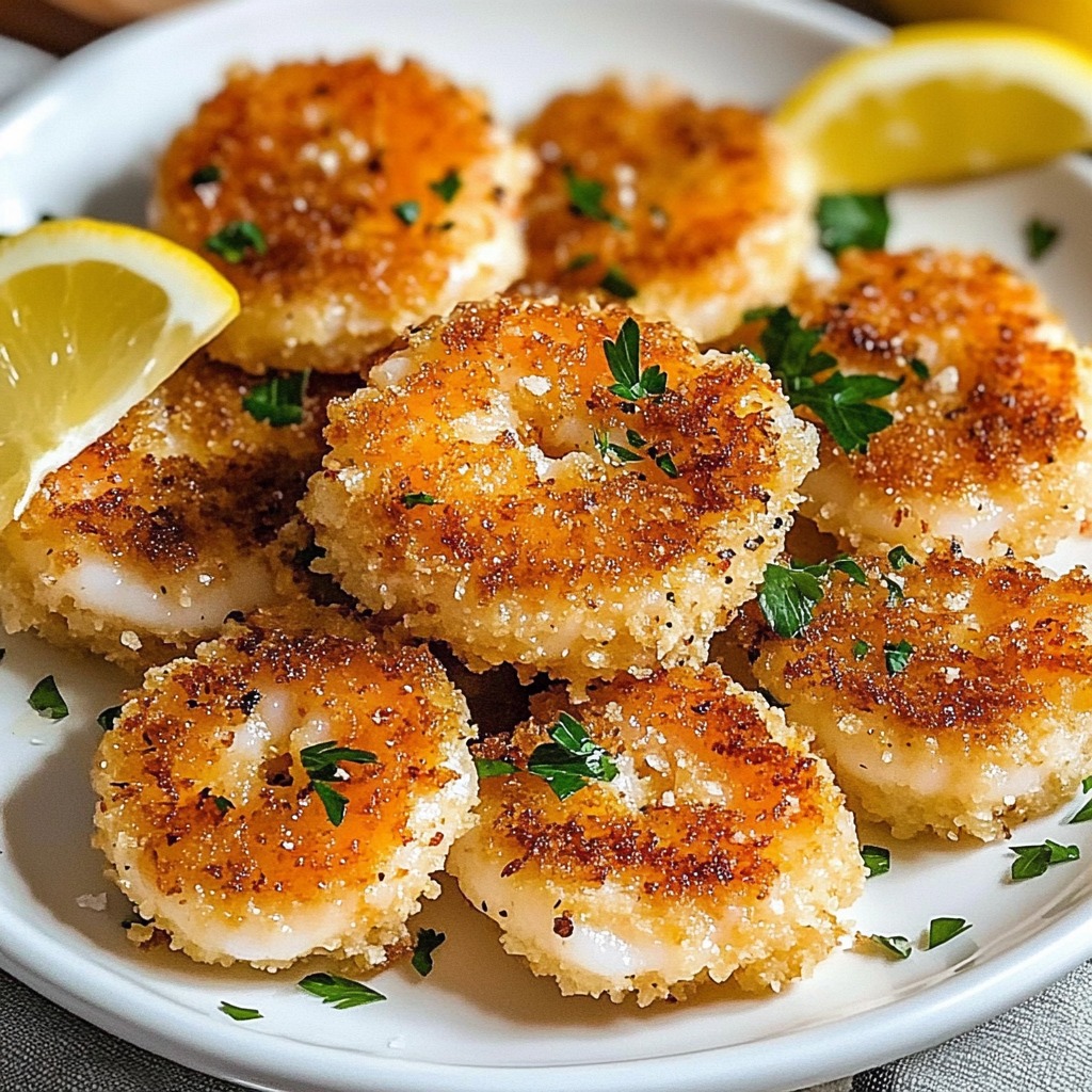 Zesty Lemon Shrimp Cakes Recipe