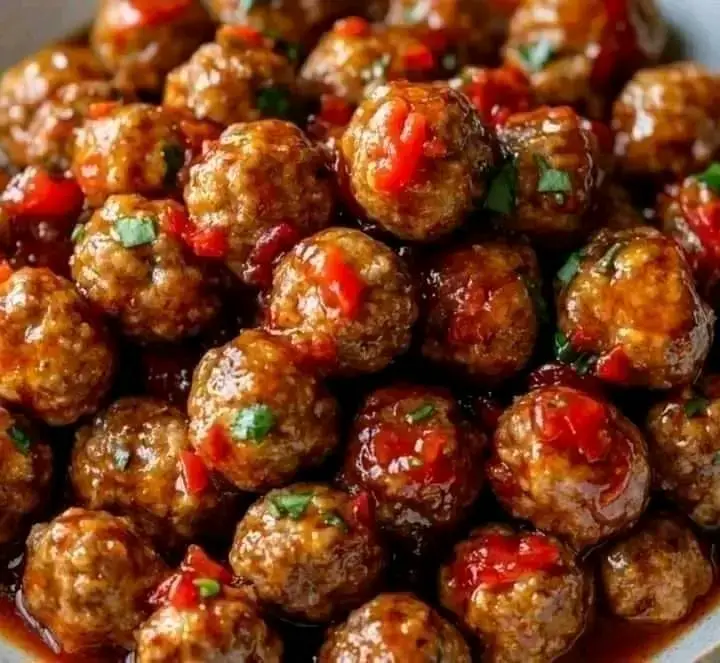 Sweet and Spicy Meatballs