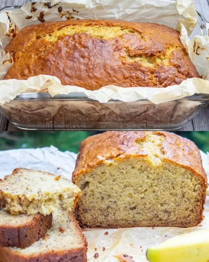 Super Moist Banana Bread Recipe