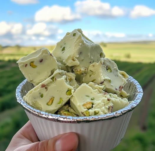 Pistachio Fudge Ingredients: